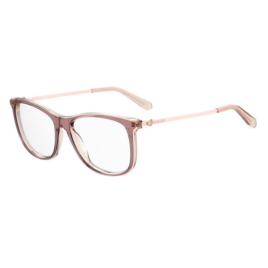 Love Moschino Pink Haircalf Frames