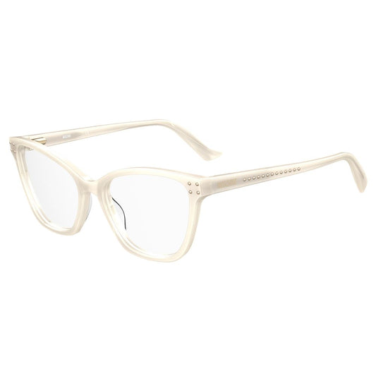 Moschino Cream Haircalf Frames