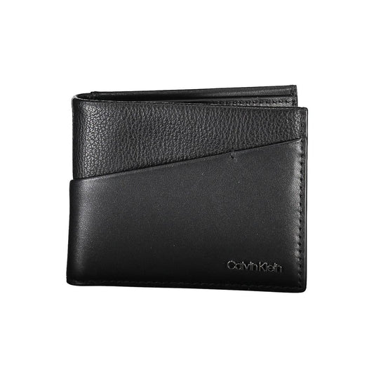 Calvin Klein Black Polyester Moški denarnica