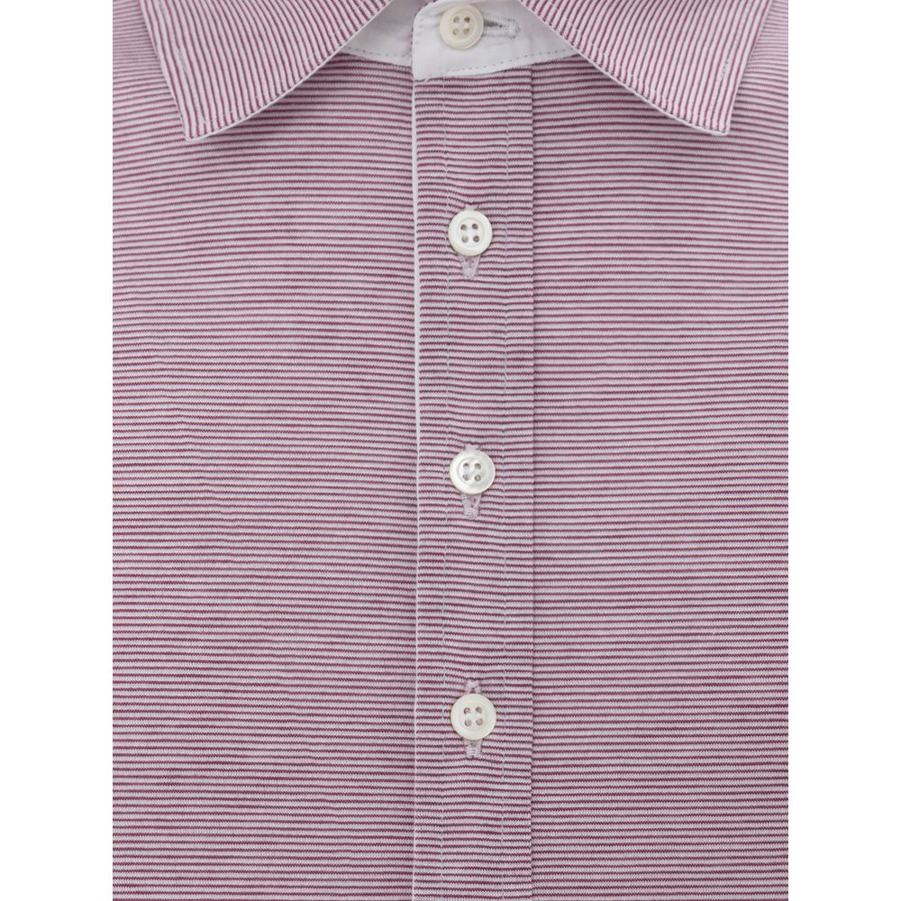Canali Roza bombažna polo majica