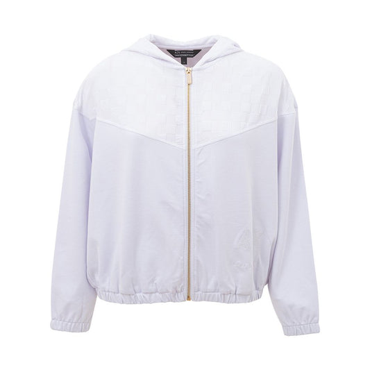 Armani Exchange Chic White Viscose Sweater za ženske