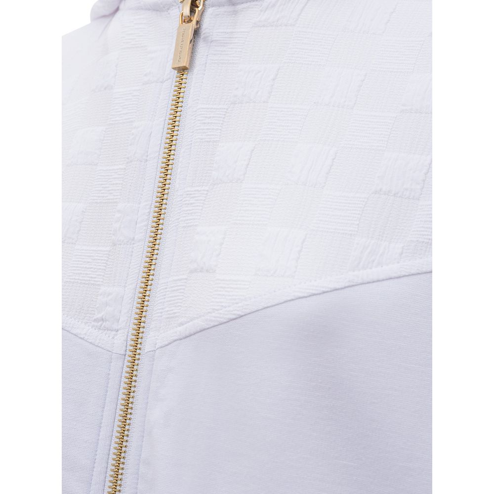 Armani Exchange Chic White Viscose Sweater za ženske