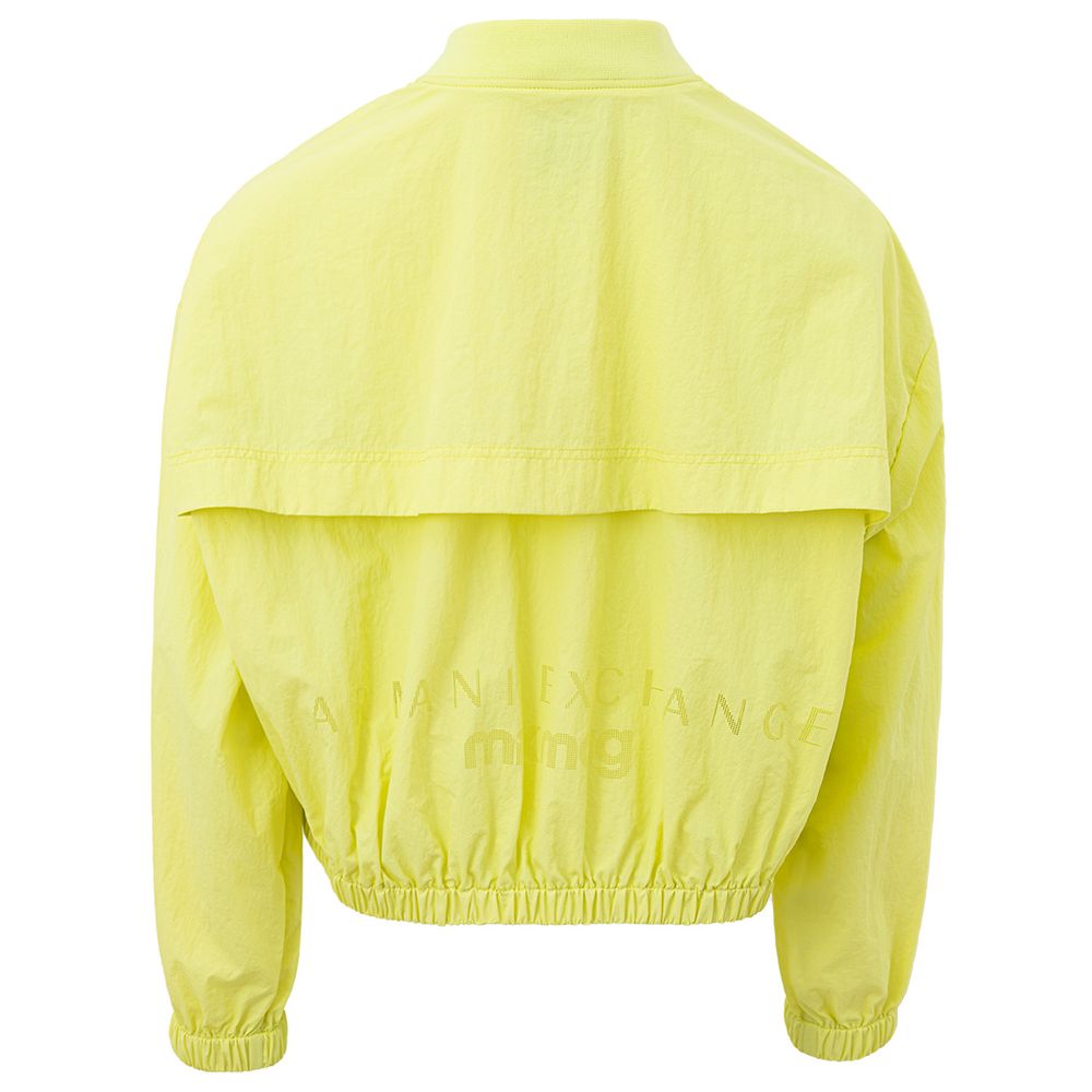 Armani Exchange Chic Yellow jakna iz poliamida za ženske
