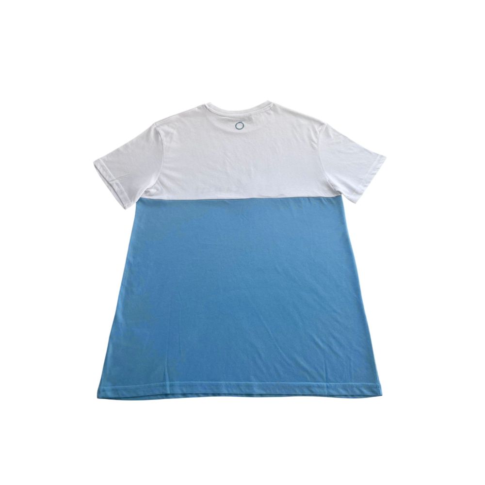 Trussardi Beachwear Light Blue Polyester Men T-Shirt