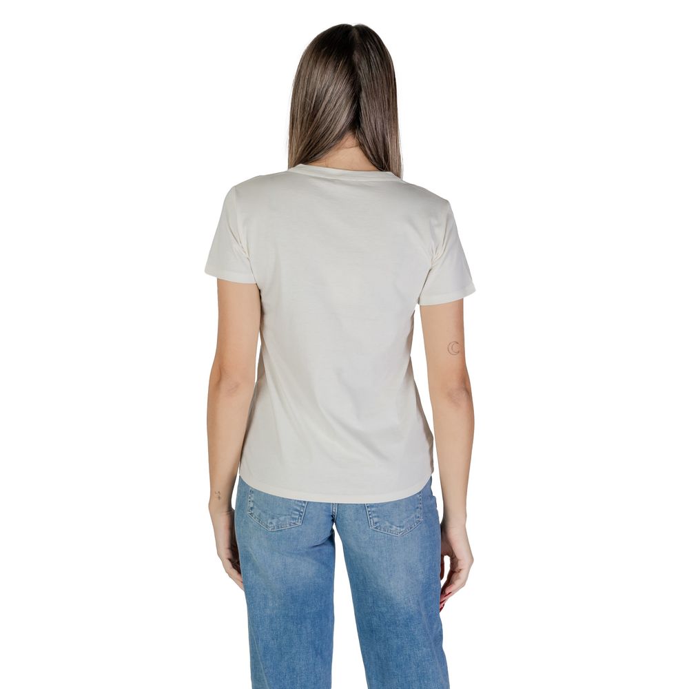 Liu Jo White Cotton T-Shirt