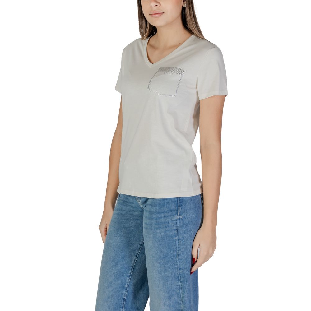 Liu Jo White Cotton T-Shirt