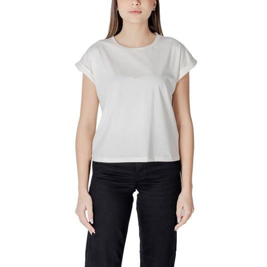 Liu Jo White Cotton T-Shirt