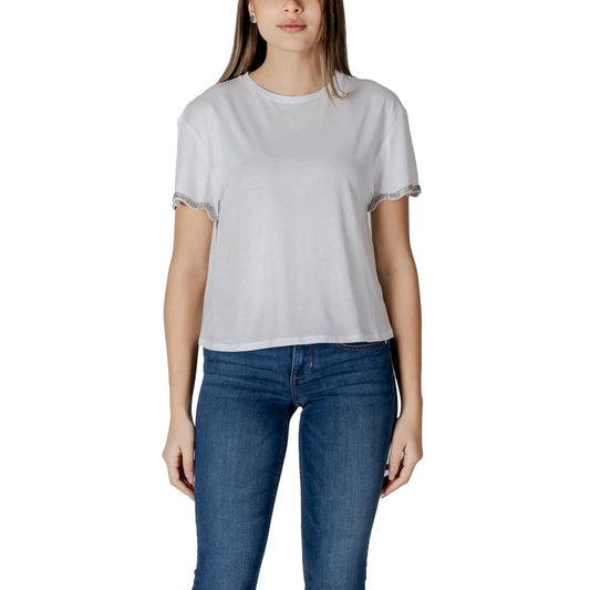 Liu Jo White Cotton T-Shirt