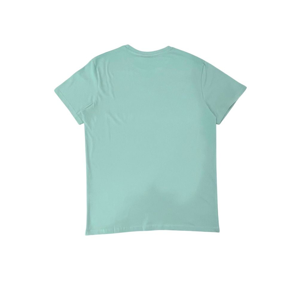 Iceberg Light Blue Cotton Men T-Shirt