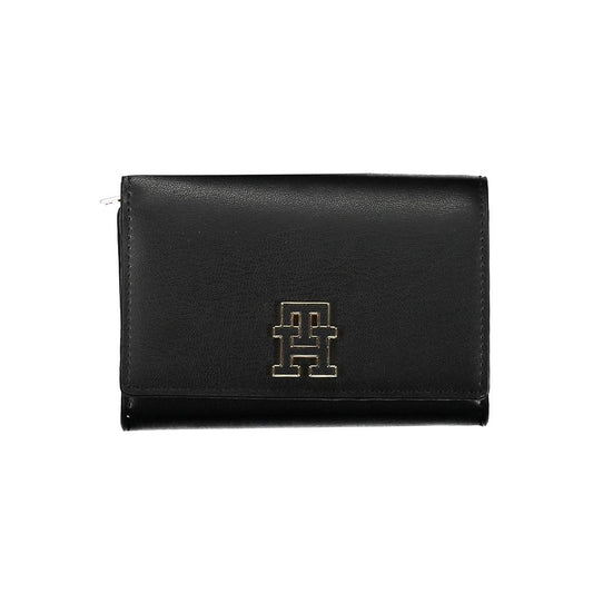 Tommy Hilfiger Črna polietilenska ženska denarnica