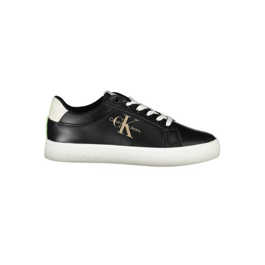 Calvin Klein Black Polyester Ženske Sneaker