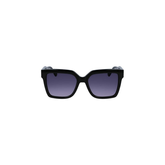 Liu Jo Black Haircalf Women Sunglass