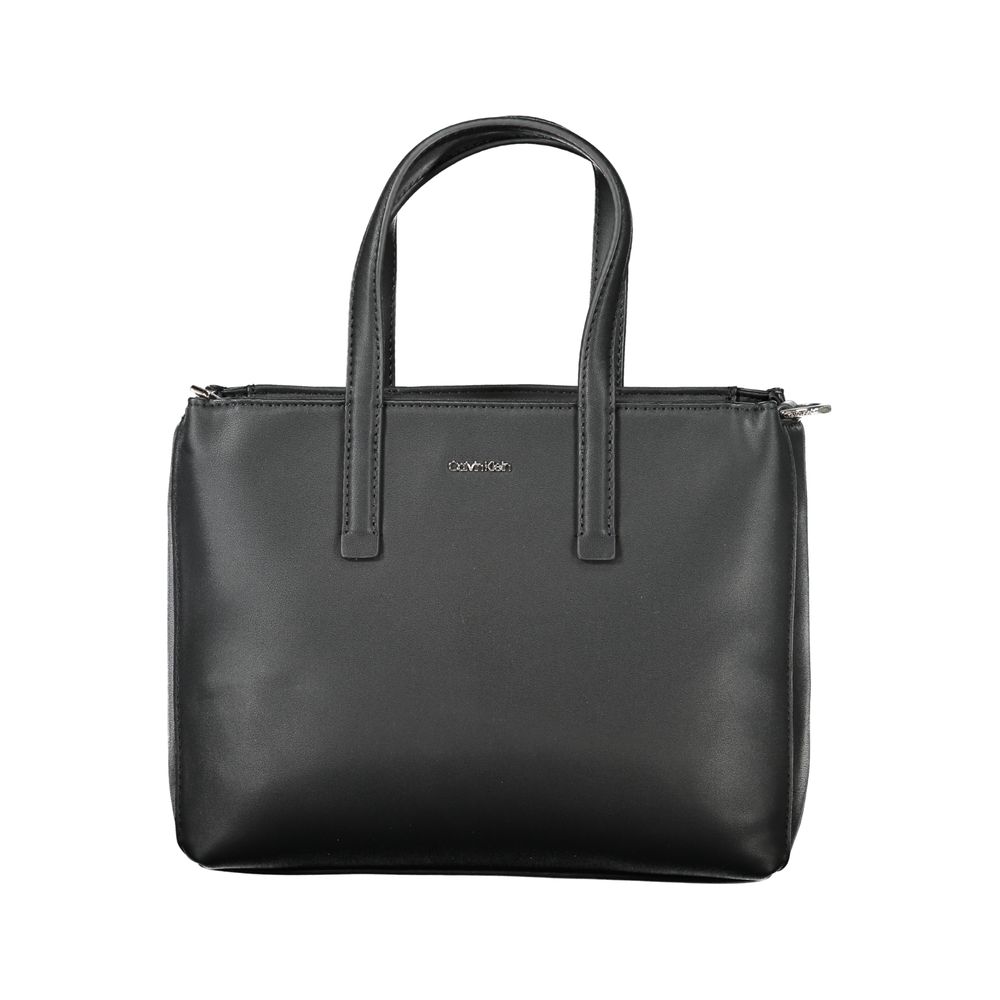 Calvin Klein Črna poliester ženska torbica