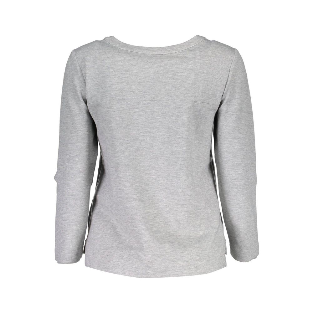 Gant Gray Elastane Unisex Sweatshirt