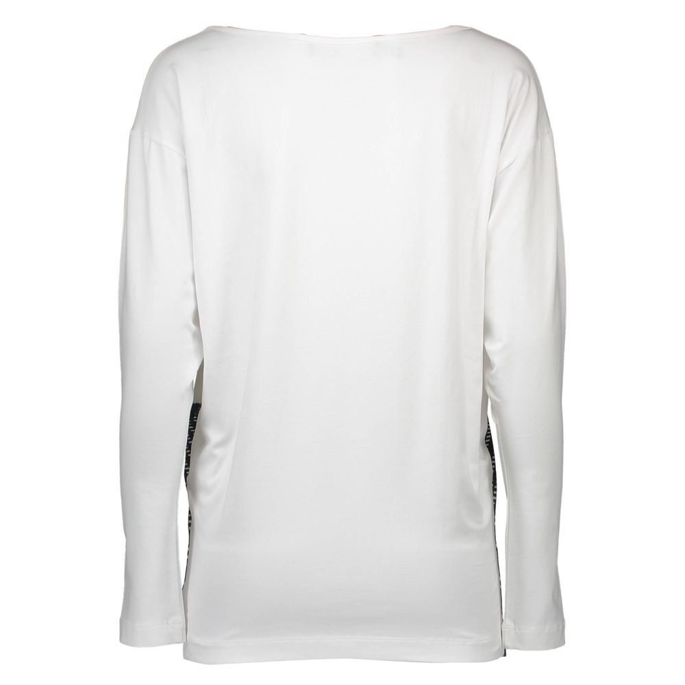 Love Moschino White Cotton Unisex T-Shirt