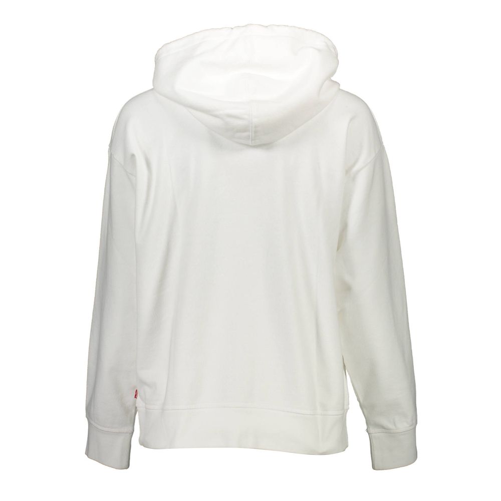 Levi's White Cotton Unisex Sweatshirt