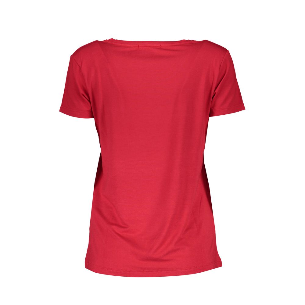 Scervino Street Red Elastane Women T-Shirt