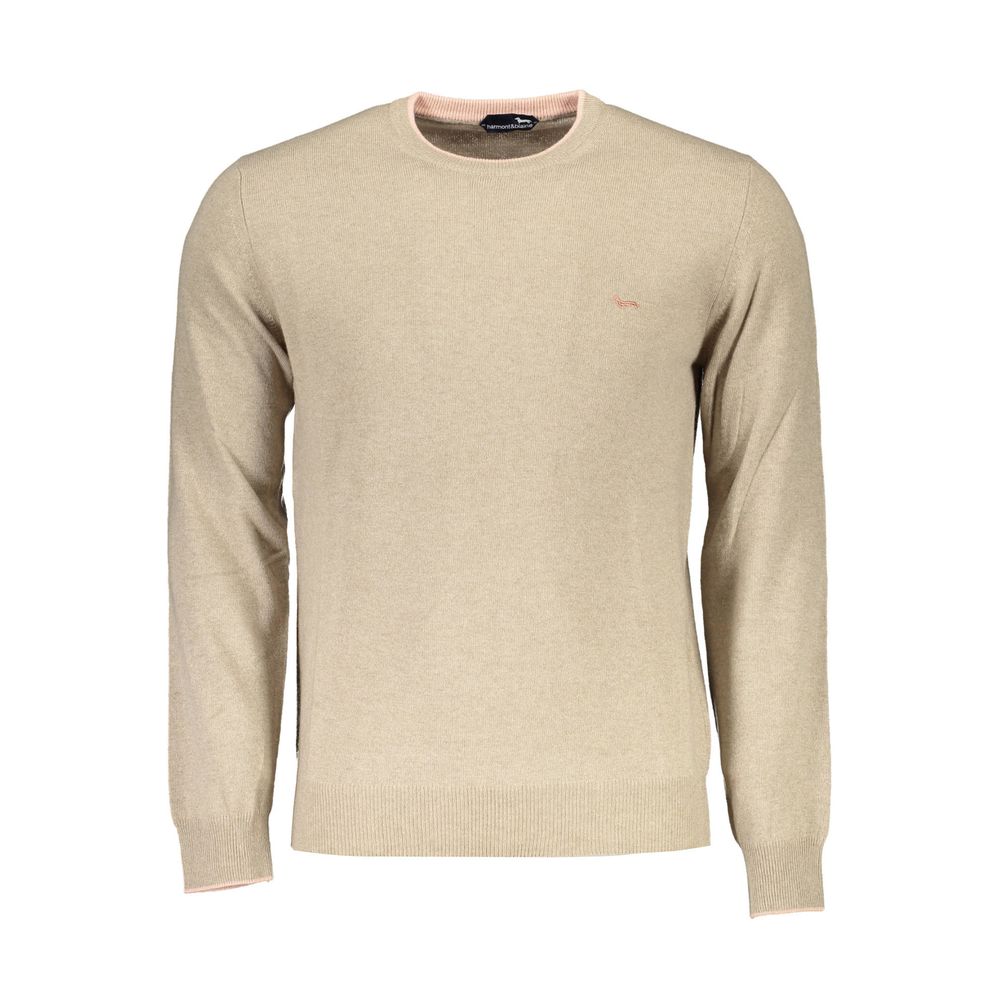 Harmont & Blaine Beige Wool Moški pulover