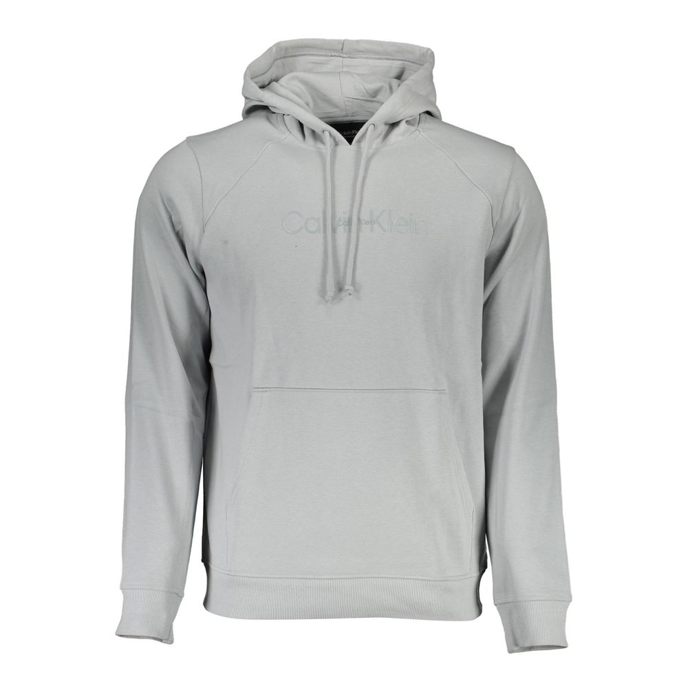 Calvin Klein Gray Cotton Men Sweater