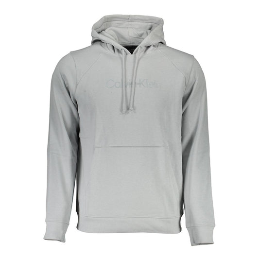 Calvin Klein Gray Cotton Men Sweater