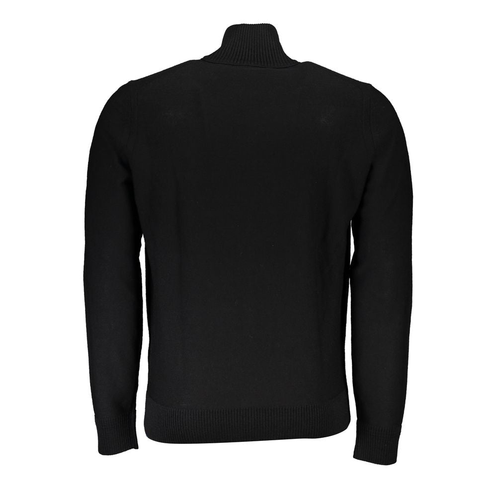 Hugo Boss Moški pulover iz črne volne