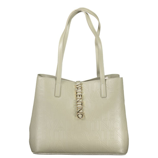 Mario Valentino Gray Polyethylene Women Handbag