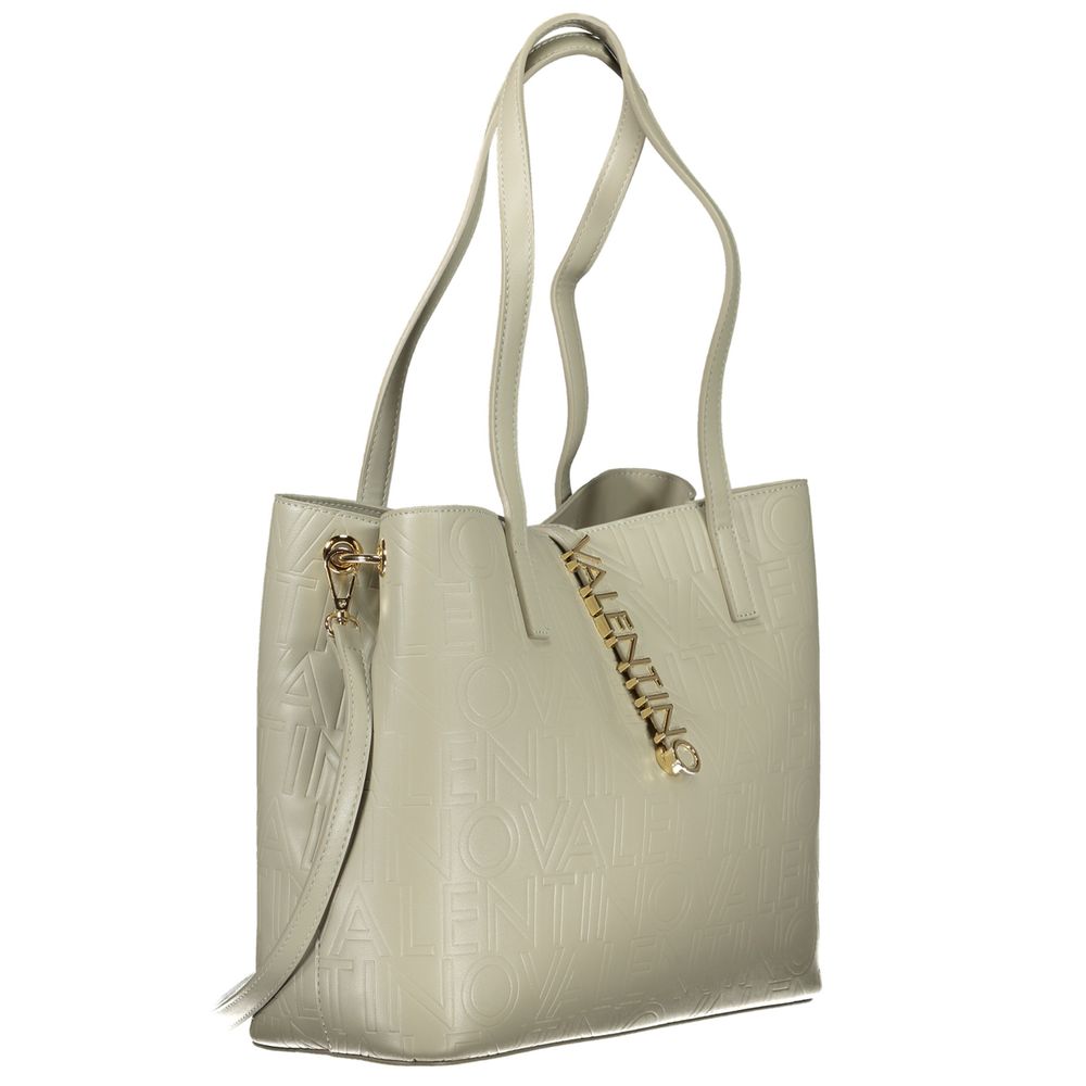 Mario Valentino Gray Polyethylene Women Handbag