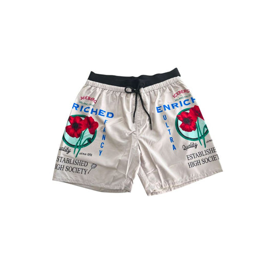 Iceberg White Polyester Men Swim Short