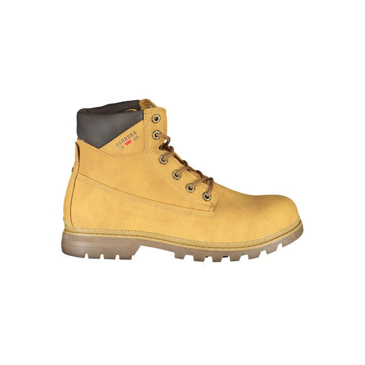 Carrera Vibrant Yellow Vezalke škornji z logotipom Podrobnosti