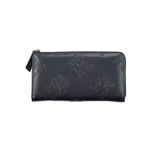 Tommy Hilfiger Elegantna modra denarnica z zadrgo