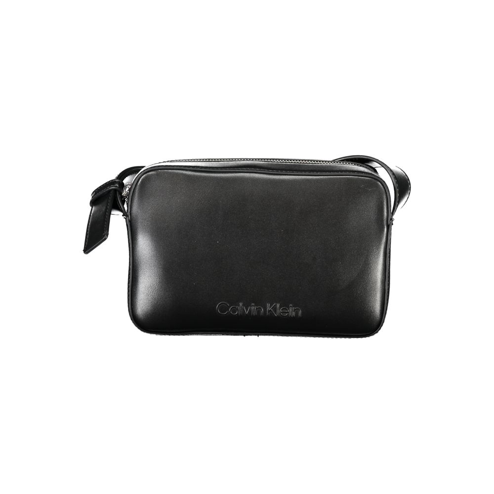 Calvin Klein Črna poliester ženska torbica