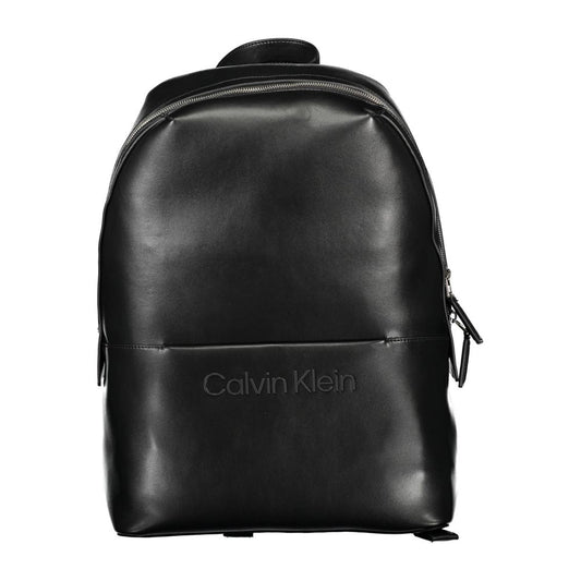 Calvin Klein Črni poliester moški nahrbtnik