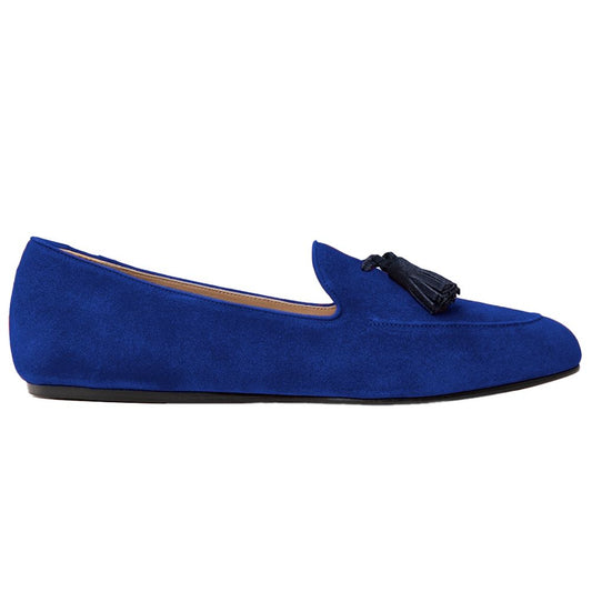 Charles Philip Modra teletina Unisex mokasina