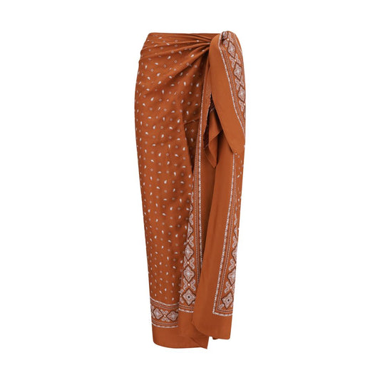 PINKO Bandana vzorec pareo Krilo