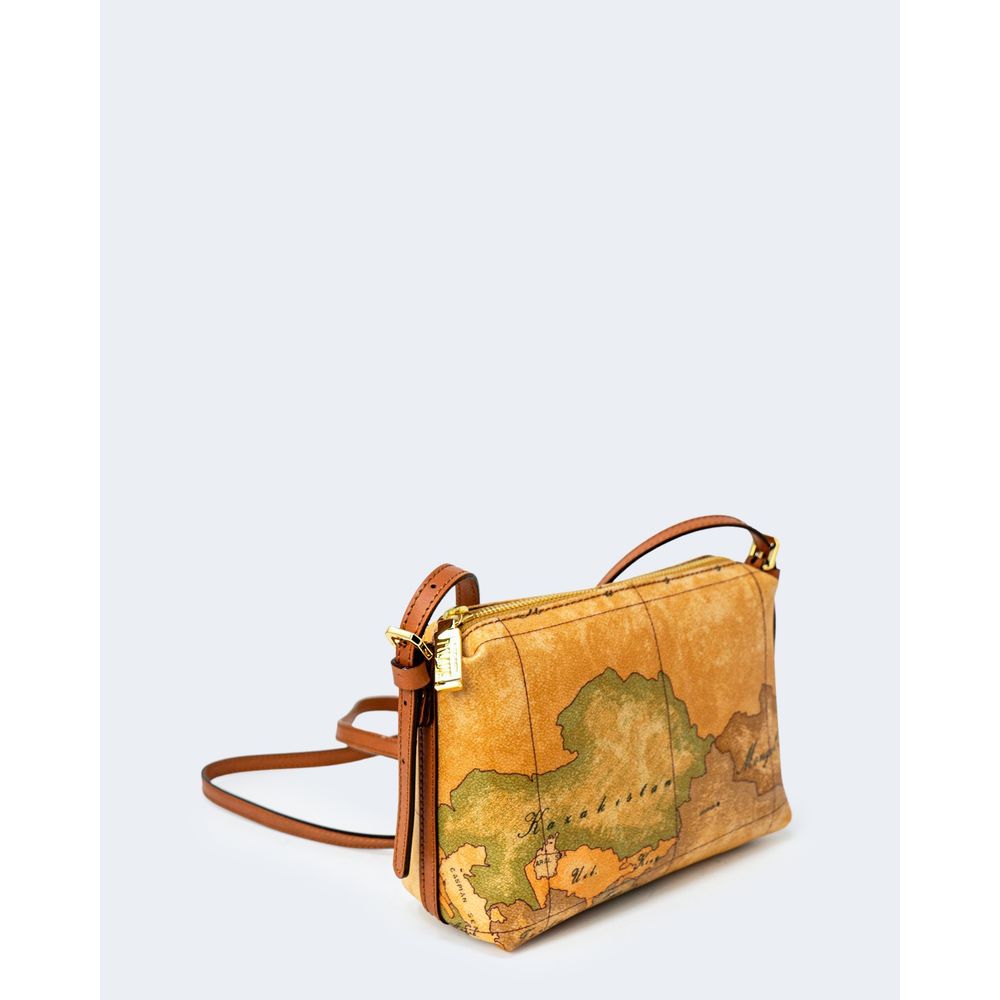 Alviero Martini Prima Classe Beige Leather Handbag