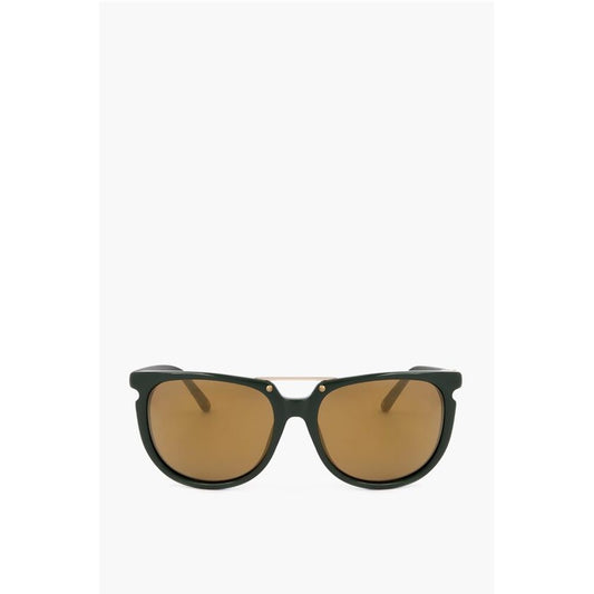 Linda Farrow PHILLIP LIM Wayfarer Sunglasses with Metal Bridge