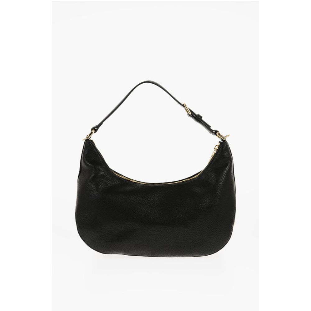 Moschino LOVE Textured Faux Leather ECO-FRIENDLY GIANT Hobo Bag with