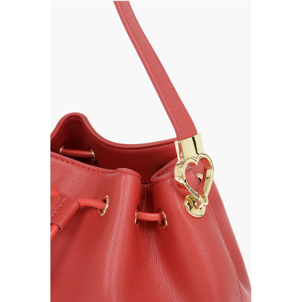 Moschino LOVE Bucket Bag with Braided Rope