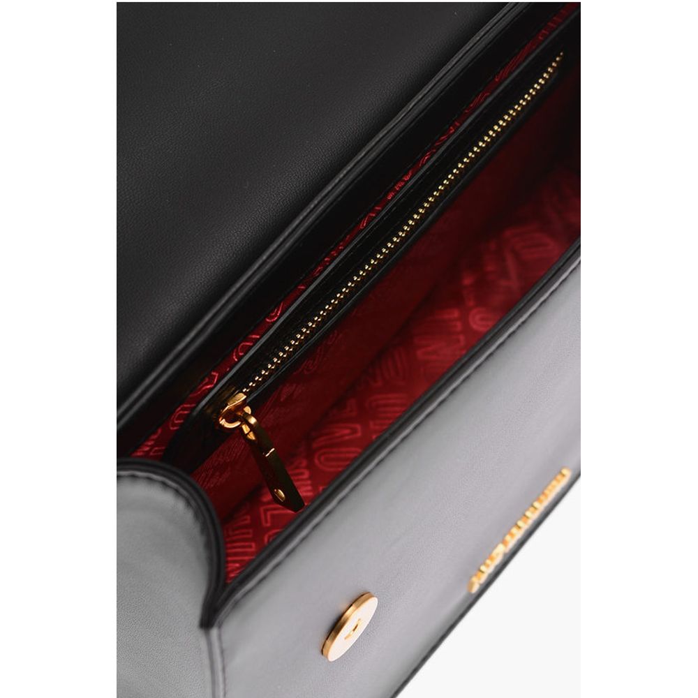 Moschino LOVE Chain and Clamp Shoulder Bag