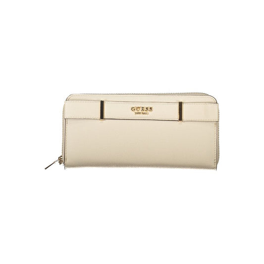 Guess Jeans Beige Polyethylene Ženska denarnica