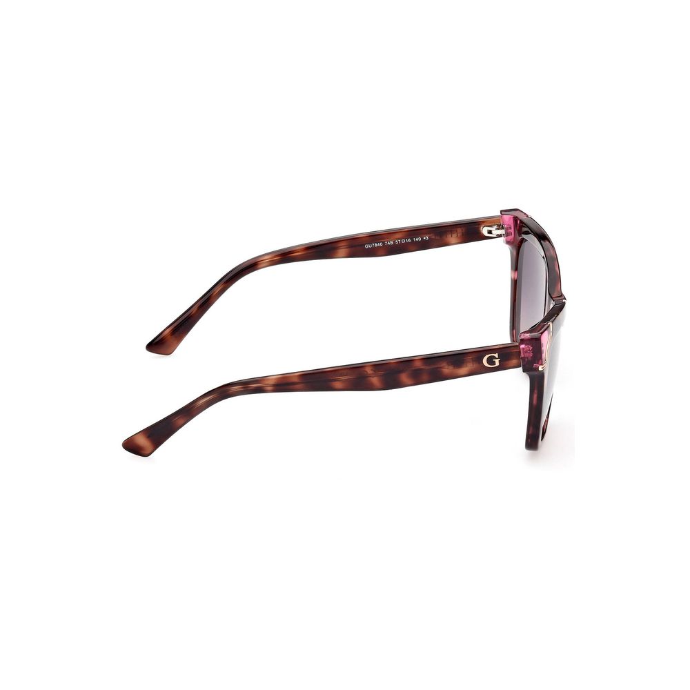 Guess Jeans Brown Injected Sunglasses