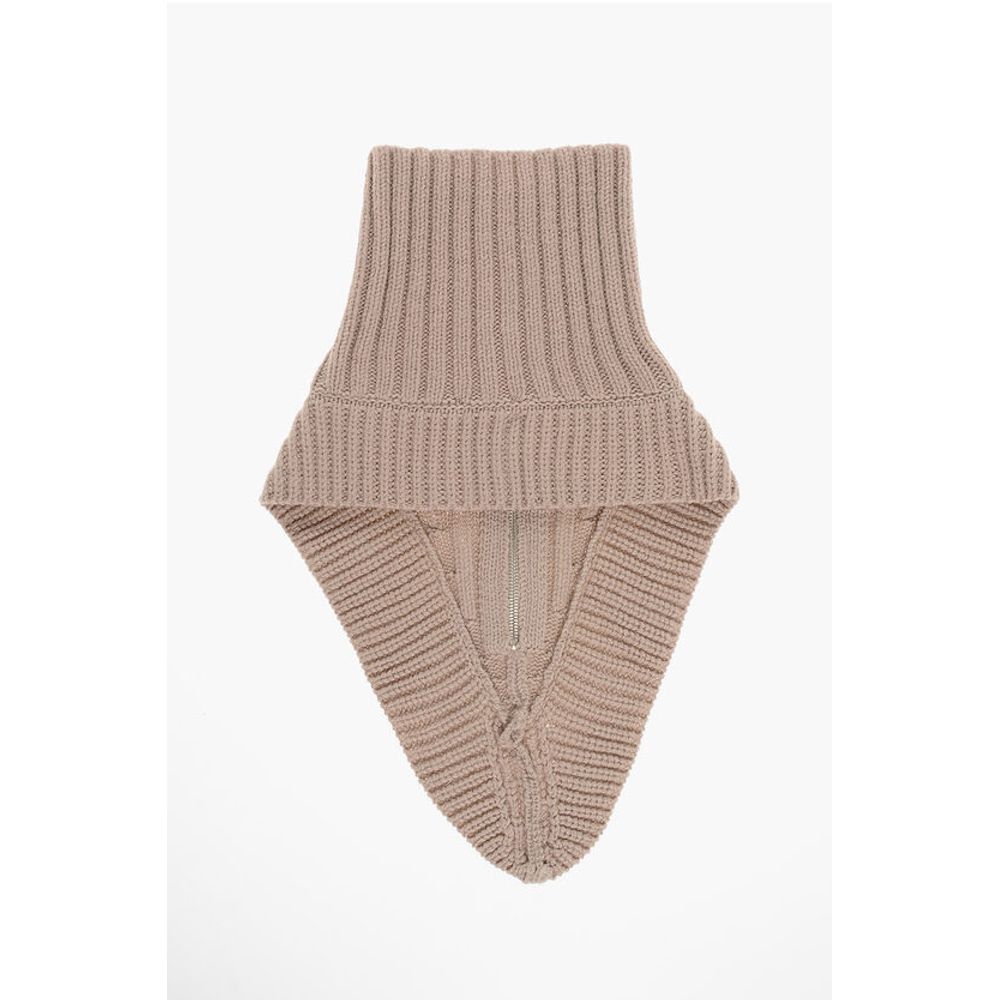 Dries Van Noten Virgin Wool MORRISO Collar with Front Zip