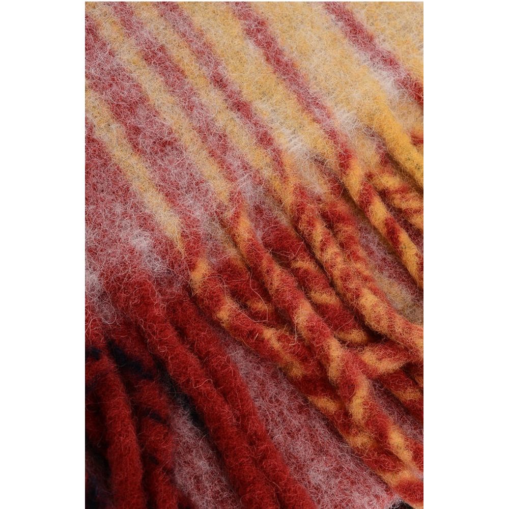 Isabel Marant Alpaca Blend FIRNY Scarf with Embroidered Logo