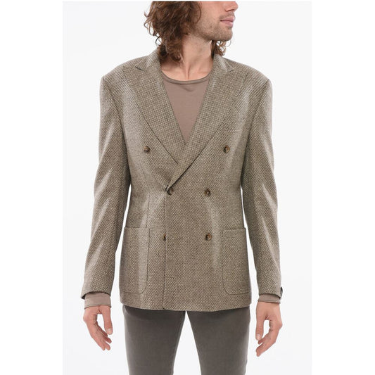 Corneliani Virgin Wool GATE Double Breasted Blazer