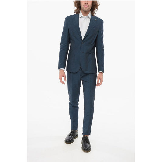 Corneliani CC COLLECTION Linen Blend RELIGHT Suit