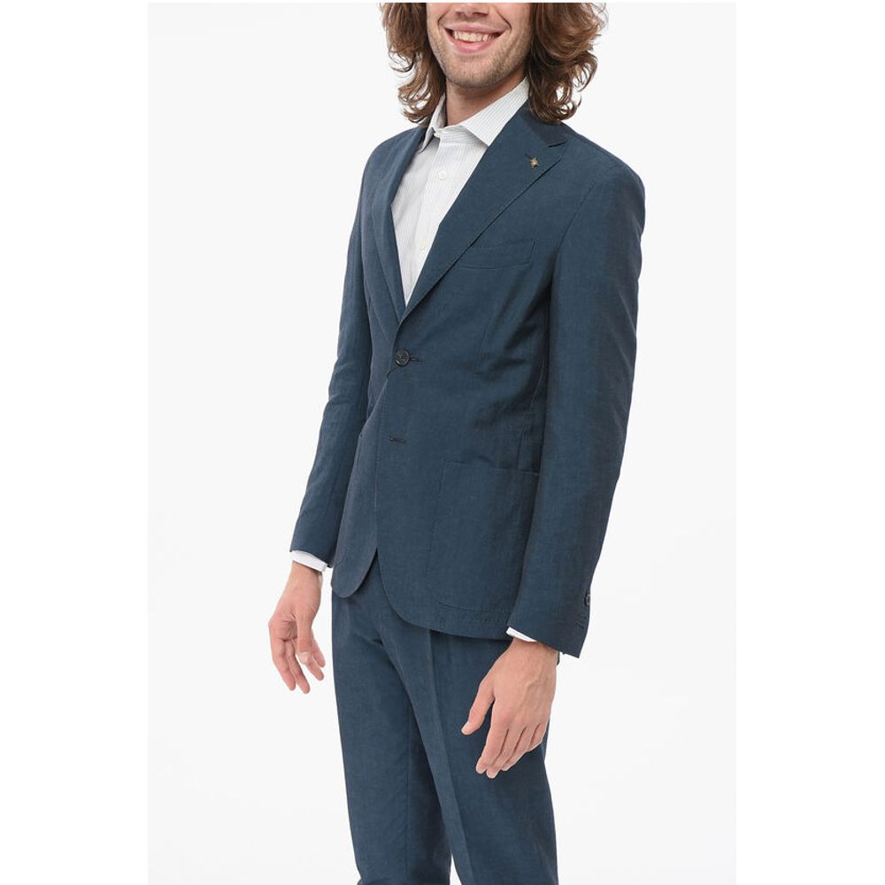 Corneliani CC COLLECTION Linen Blend RELIGHT Suit
