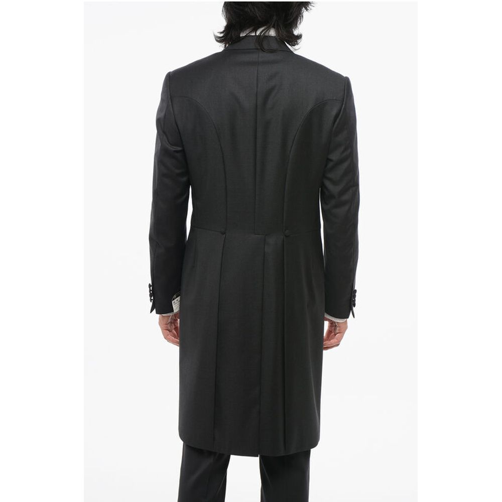 Corneliani Virgin Wool Peak Lapel LEADER Tail-Coat Blazer