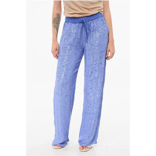 Parosh Sequined Straight Pants