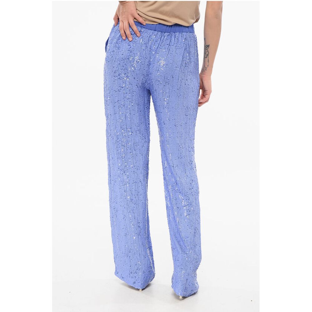Parosh Sequined Straight Pants