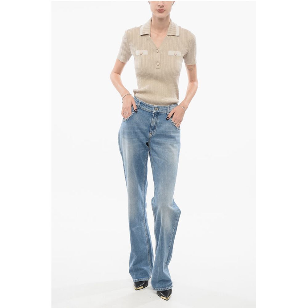 Blumarine Delavè Bootcut Denims 24cm